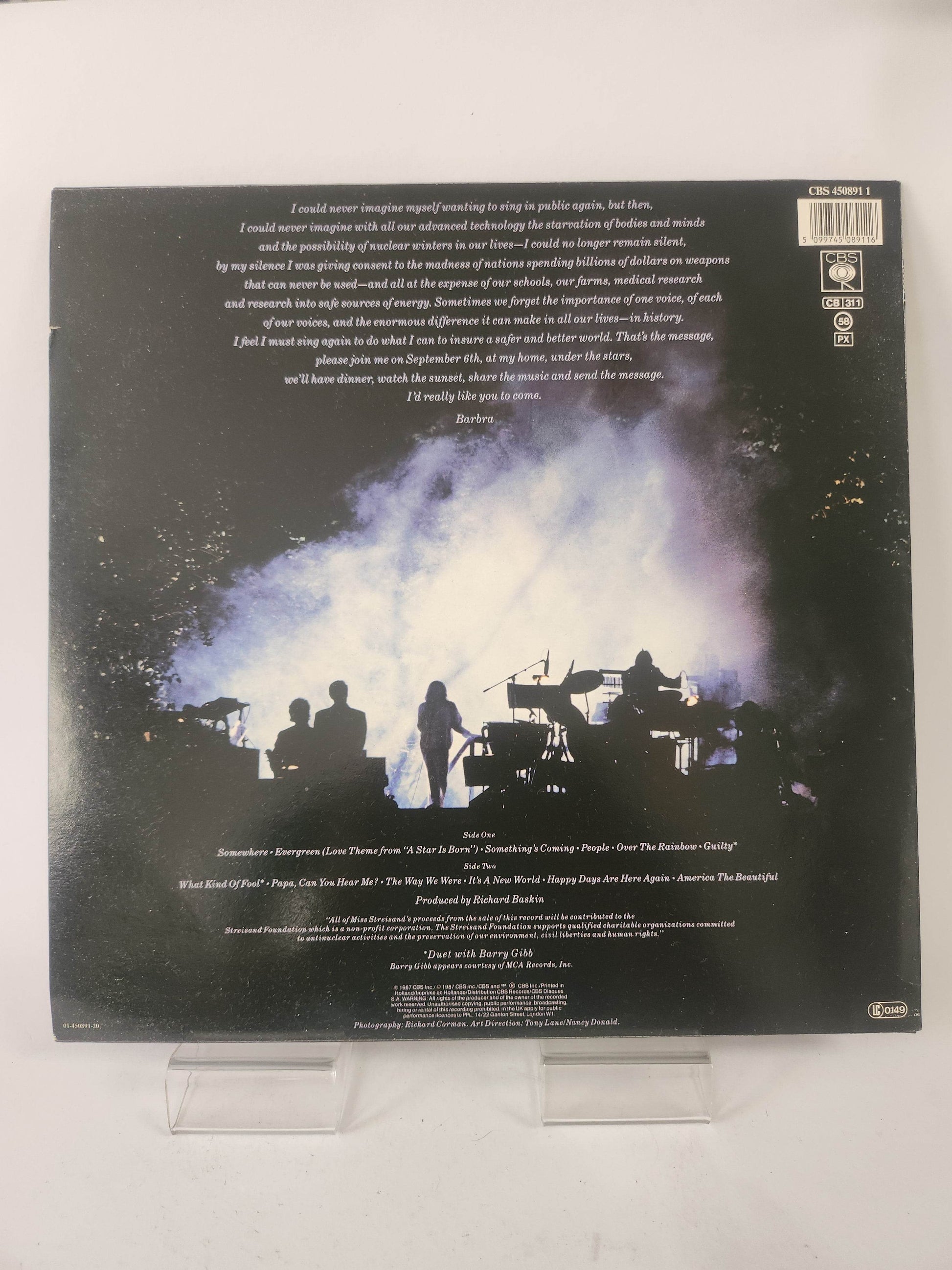 Barbra Streisand: One Voice LP Vinyl - Feniks Gameshop