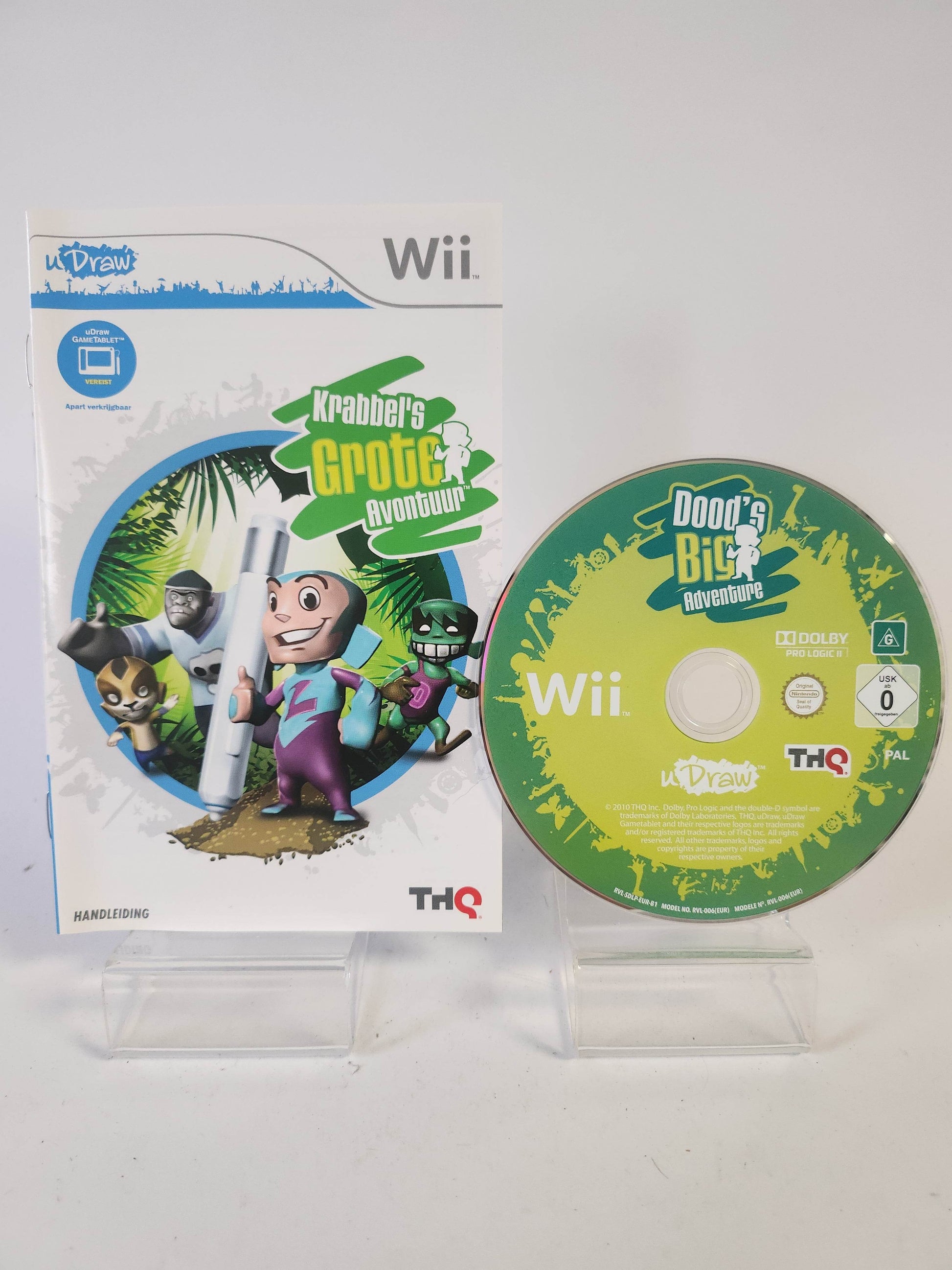 UDraw Krabbel's Grote Avontuur Nintendo Wii - Feniks Gameshop