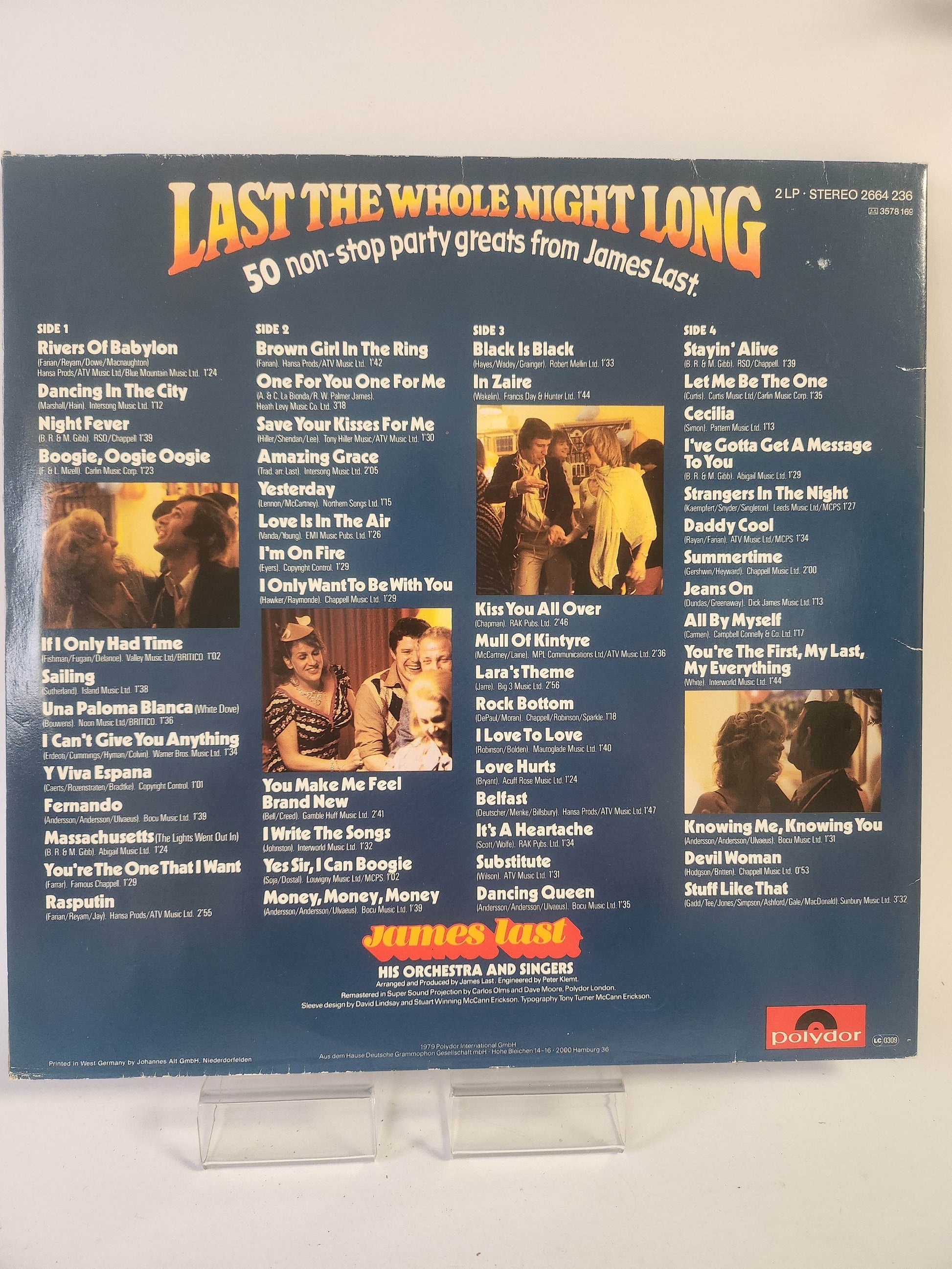 James Last: Last the Whole Night Long LP Vinyl - Feniks Gameshop