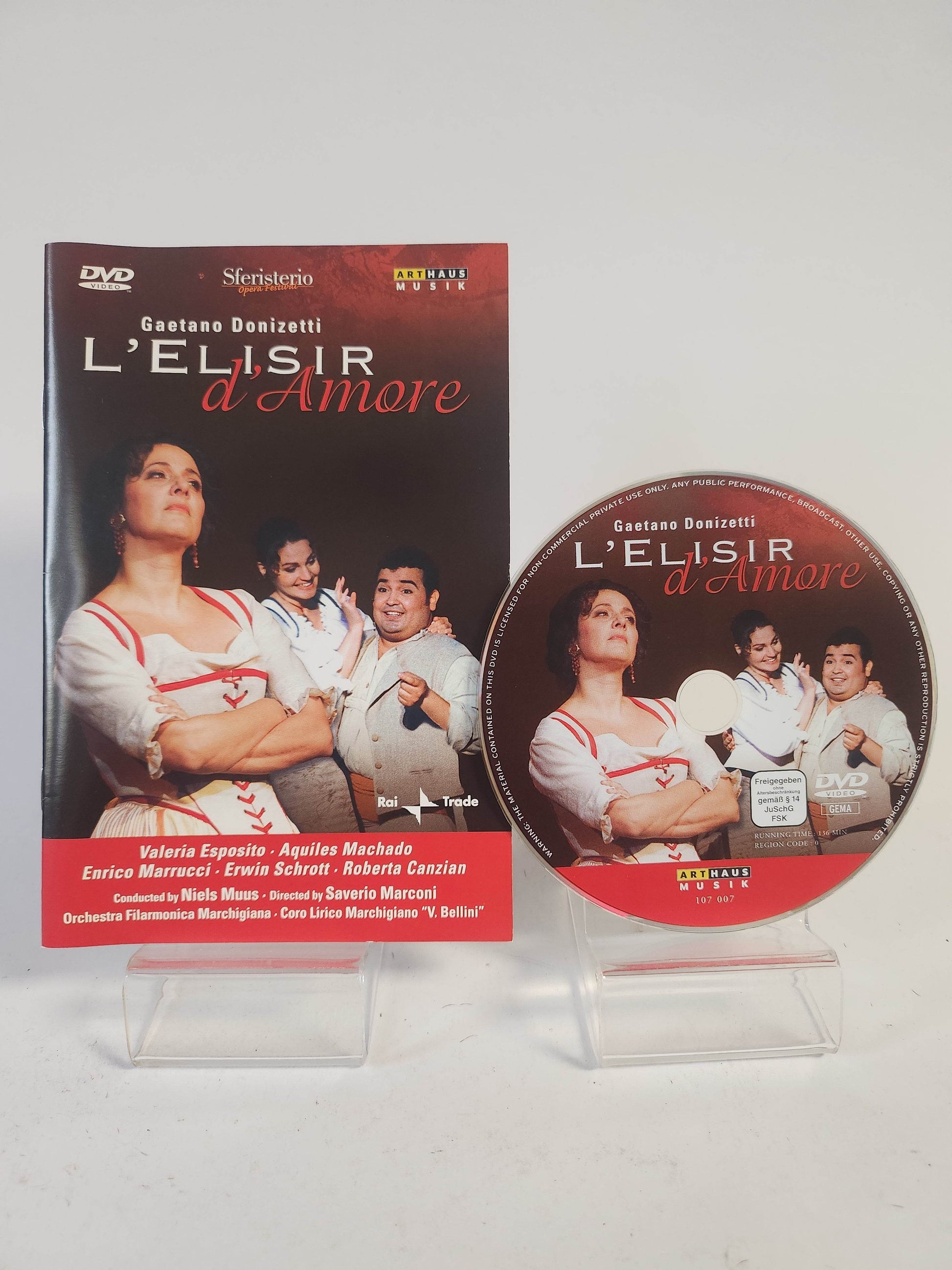 Gaetano Donizetti: L'Elisir d'Amore DVD Muziek - Feniks Gameshop