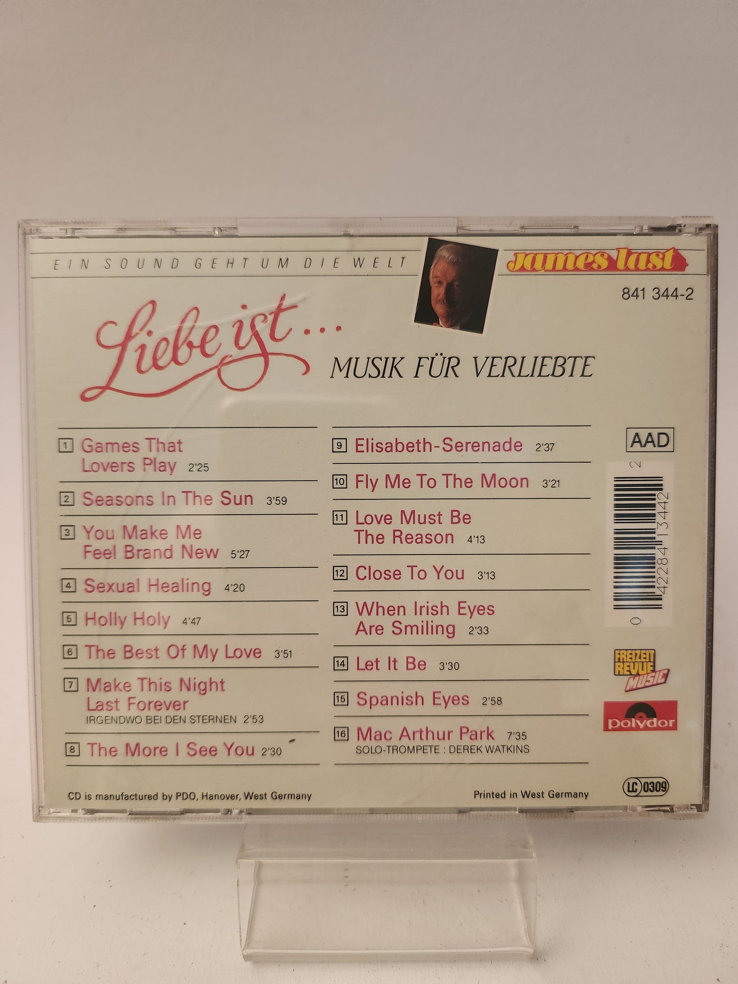 Liebe is... Musik für Verliebte... James Last CD