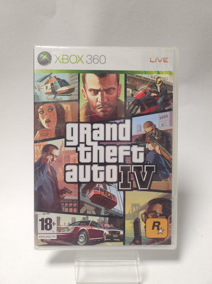 Grand Theft Auto IV (Exclusieve afbeeldingen & 500 Live Punten) Sealed Xbox 360