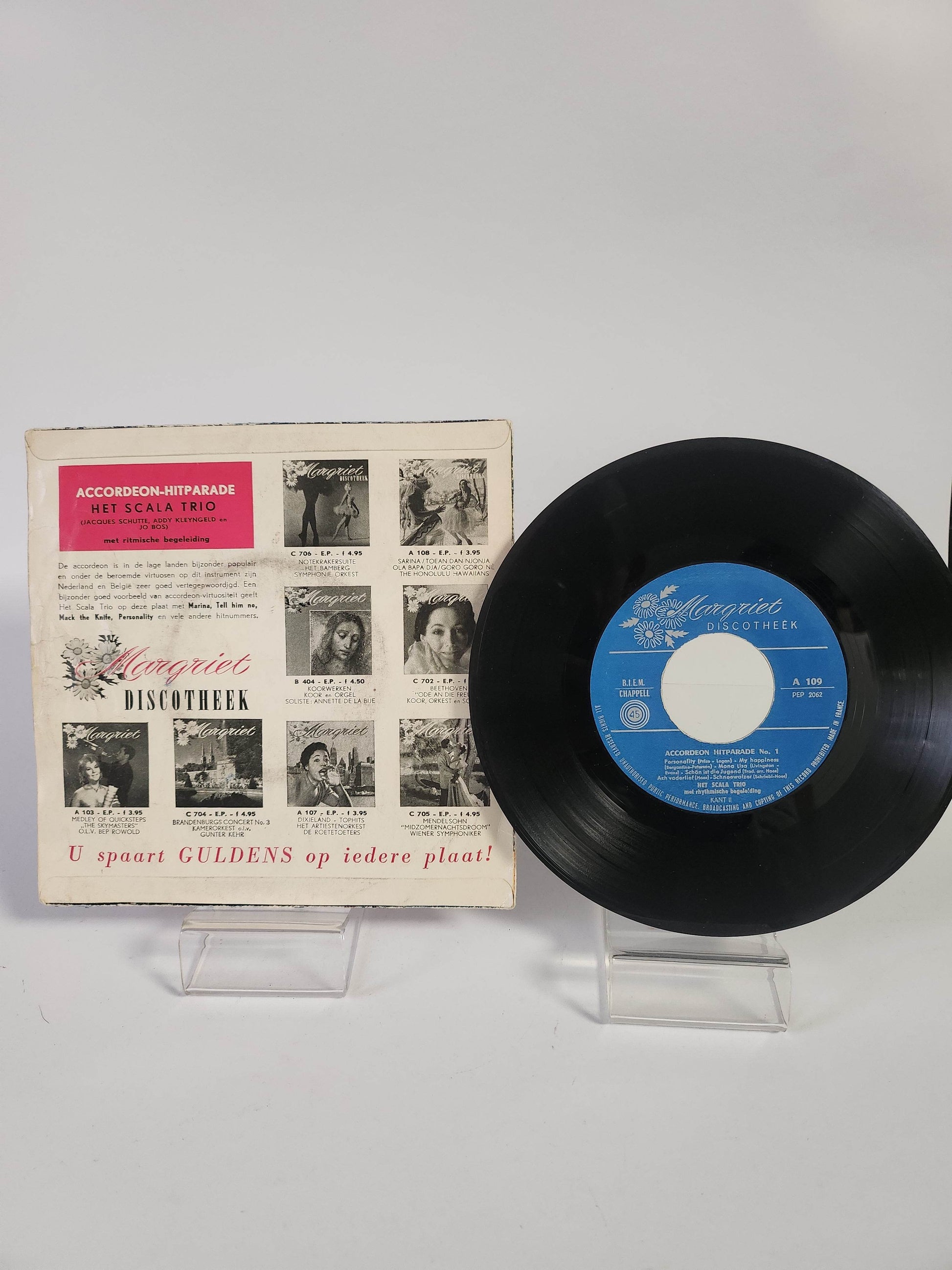 Margriet Discotheek: Accordeon Hitparade No 1 Single Vinyl - Feniks Gameshop