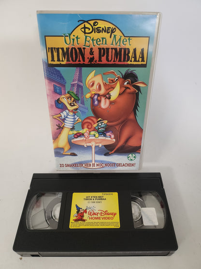 Uit Eten met Timon & Pumbaa VHS Kids