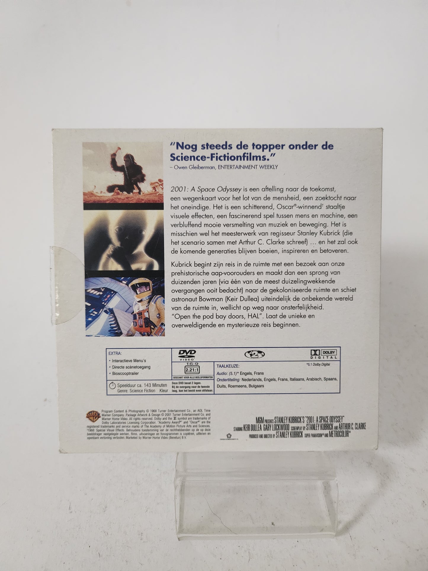 Stanley Kubrick's 2001: a Space Odyssey Geseald DVD