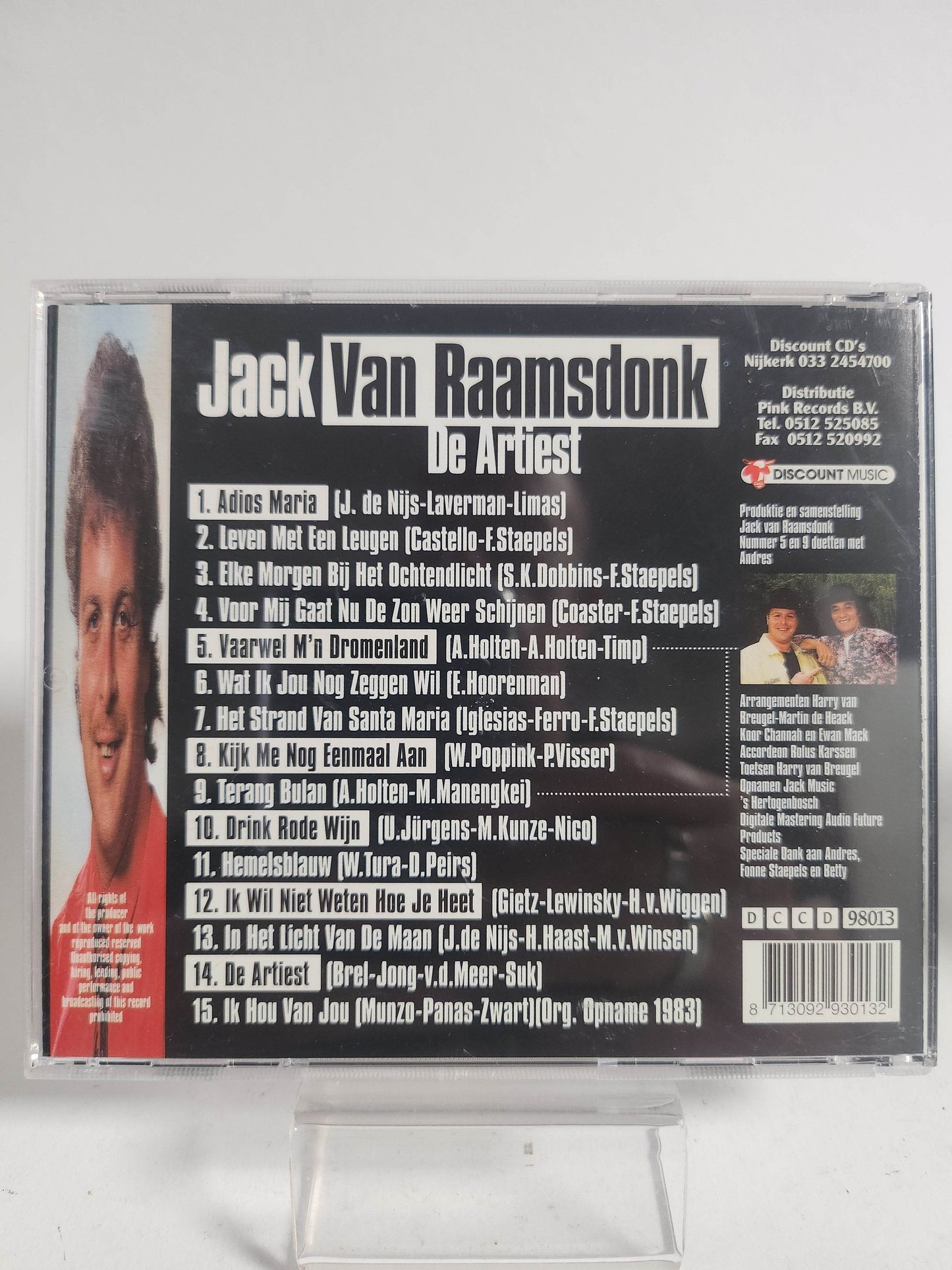 Jack van Raamsdonk: de Artiest CD - Feniks Gameshop