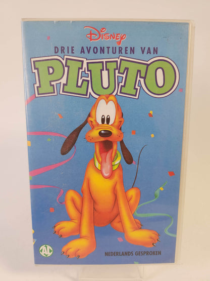 Drie Avonturen van Pluto VHS Kids - Feniks Gameshop