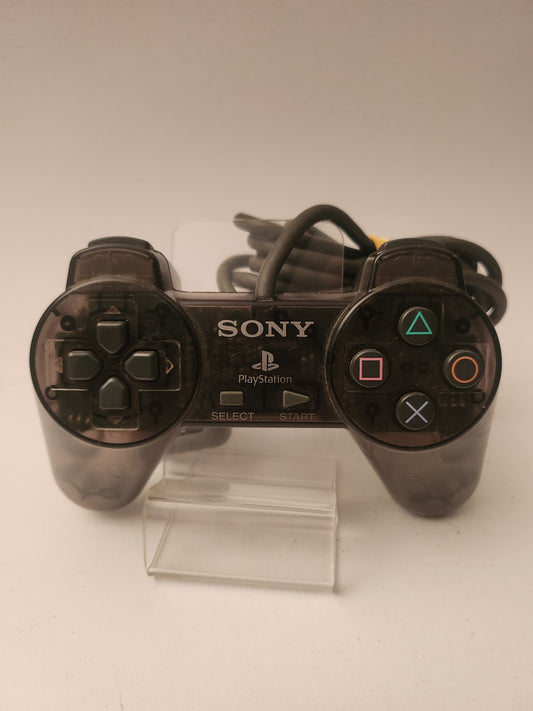 Doorzichtige Zwarte Orginele Sony Controller Playstation 1