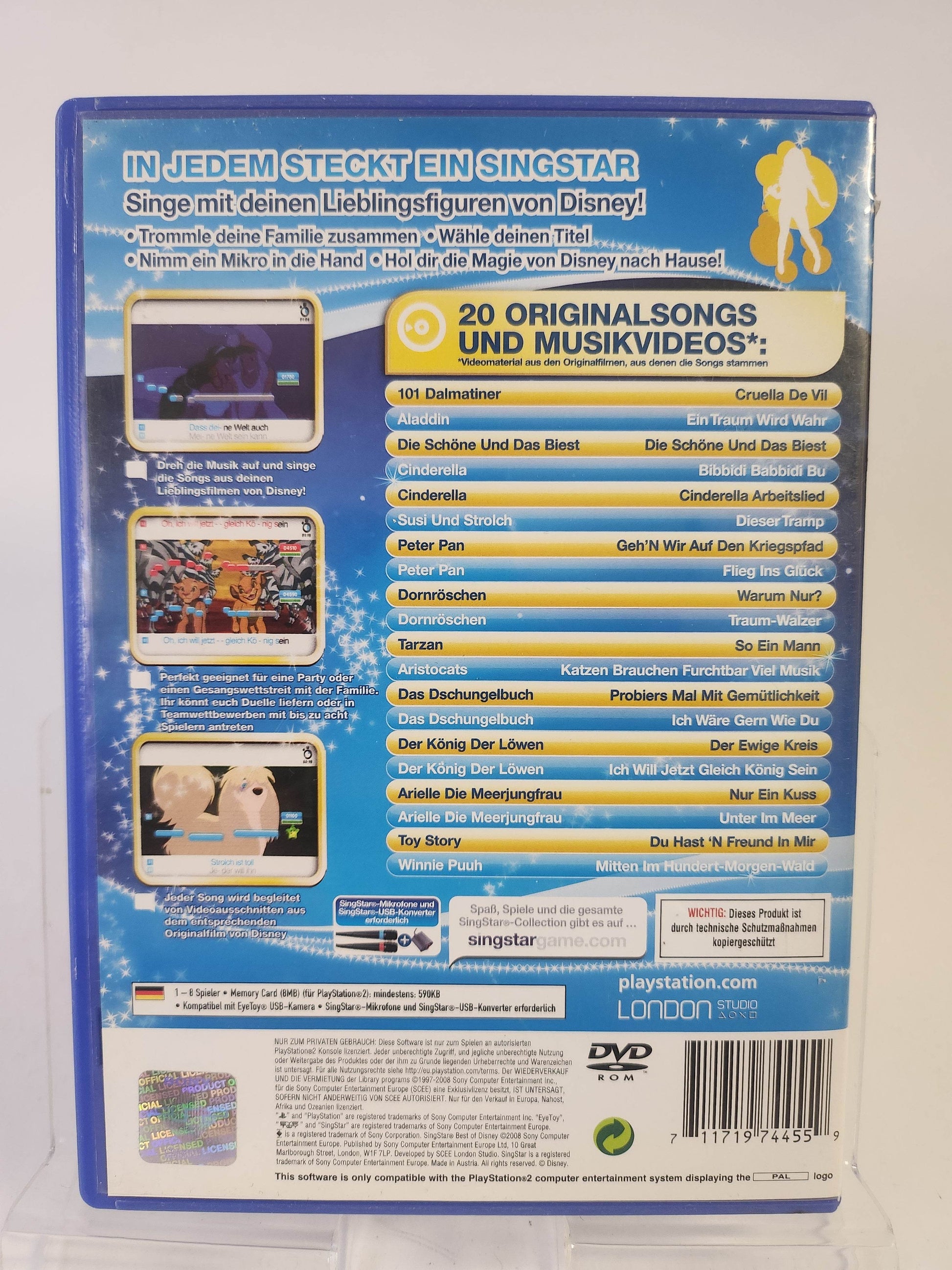 Singstar best of Disney Playstation 2 - Feniks Gameshop