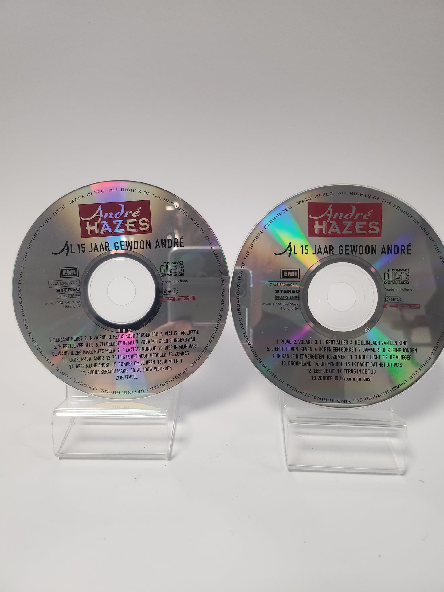 André Hazes: Al 15 Jaar gewoon Andre CD