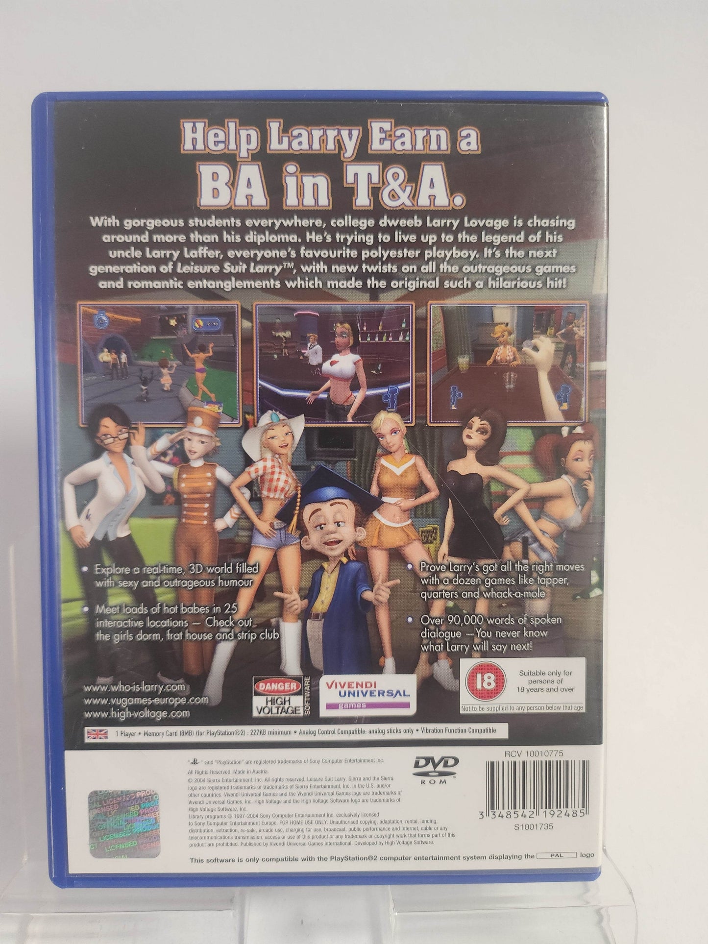 Leisure Suit Larry Magna Cum Laude Playstation 2 - Feniks Gameshop