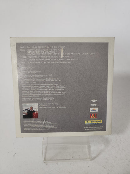 Elton John: West Coast Songs CD Single