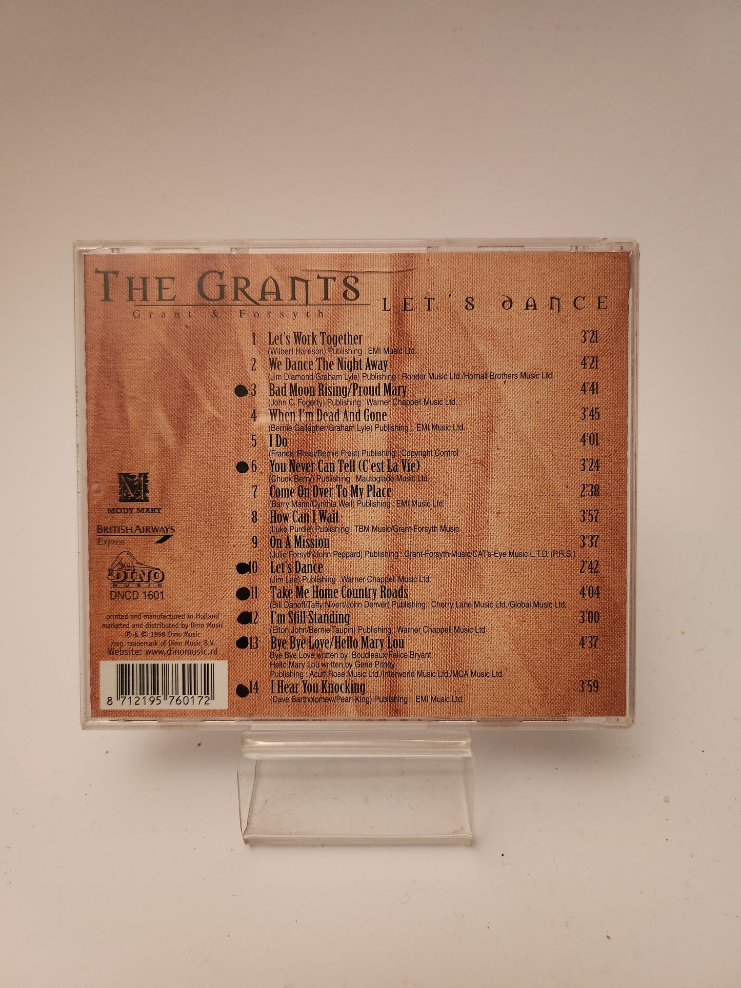 Grant & Forsyth: Let's Dance CD