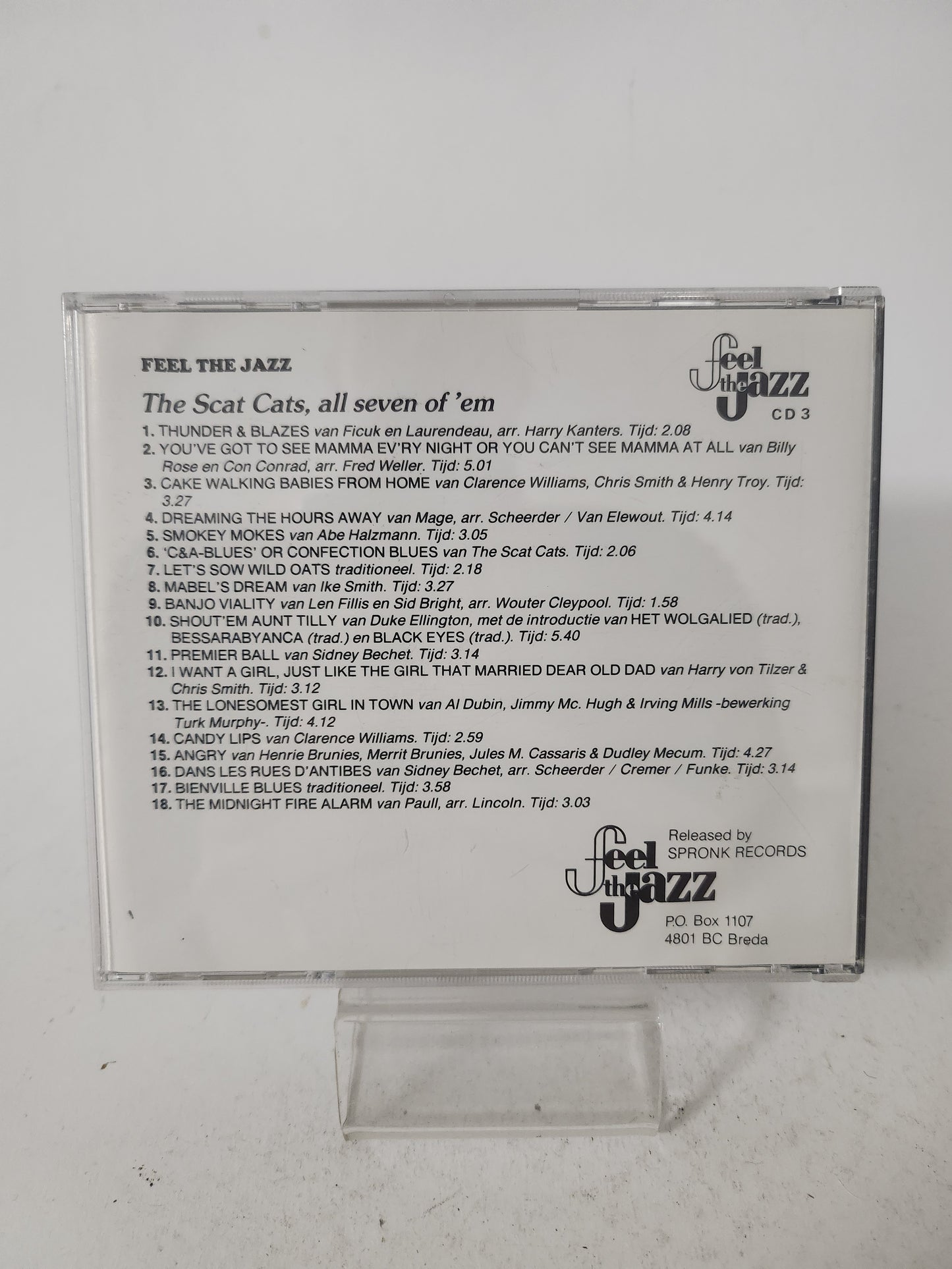 Scat Cats: Cats as Cats Can CD