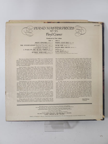 Piano Masterpieces 1900 - 1975: Floyd Cramer LP Vinyl