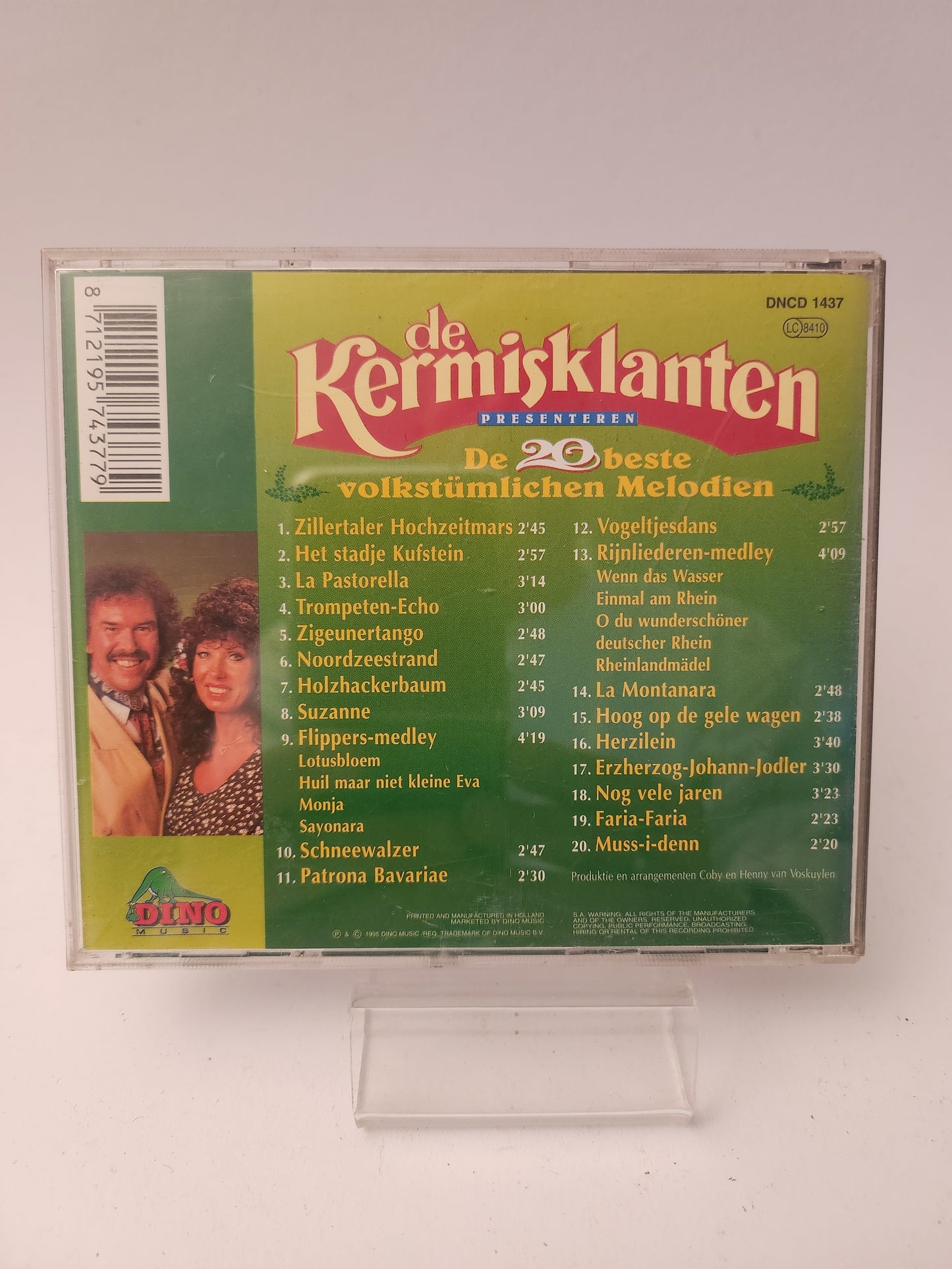 De Kermisklanten: de 20 Beste Volkstumlichen Melodien CD