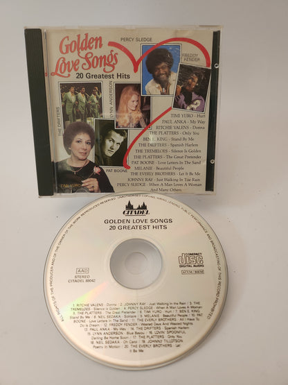 Golden Love Songs: 20 Greatest Hits CD