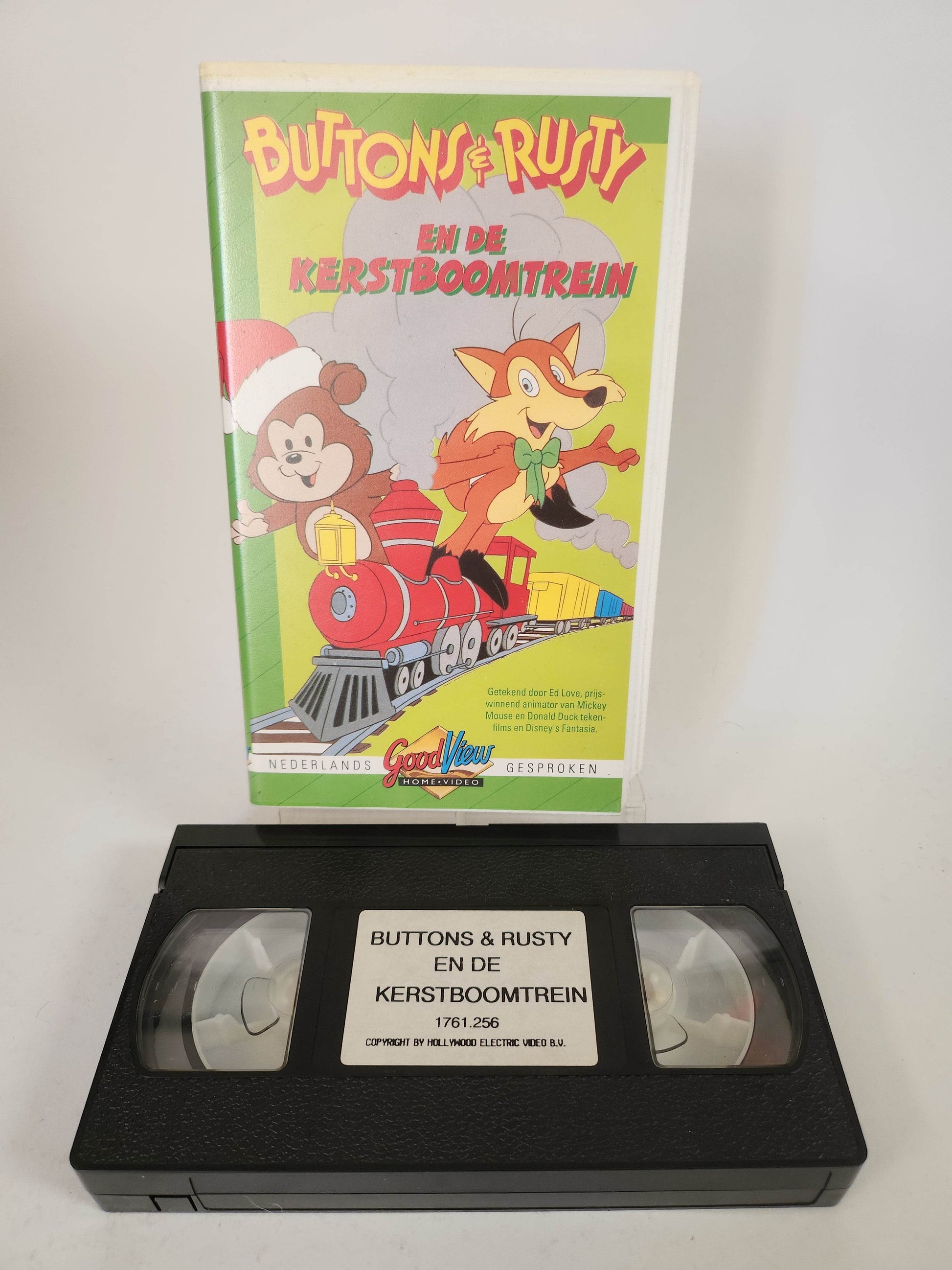 Buttons & Rusty en de Kerstboomtrein VHS Kids - Feniks Gameshop