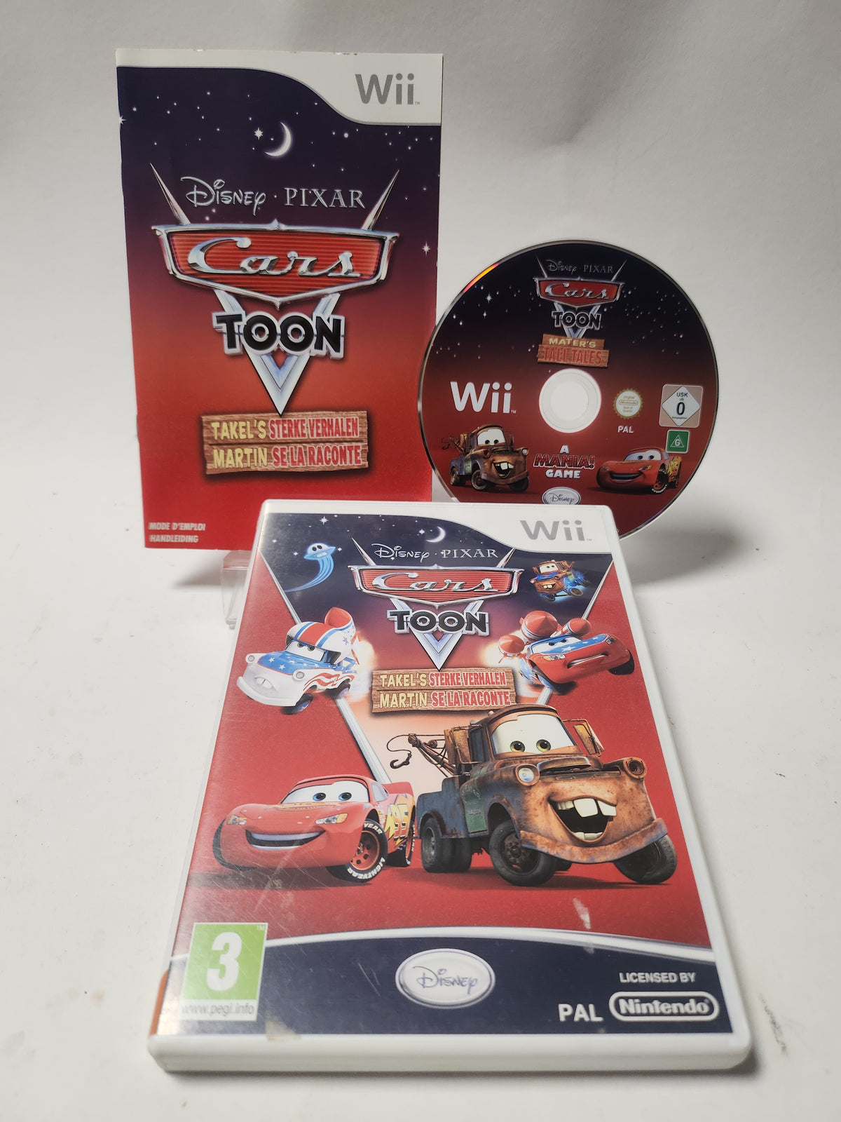 Disney Pixar Cars Toon: Takel's Sterke Verhalen Nintendo Wii