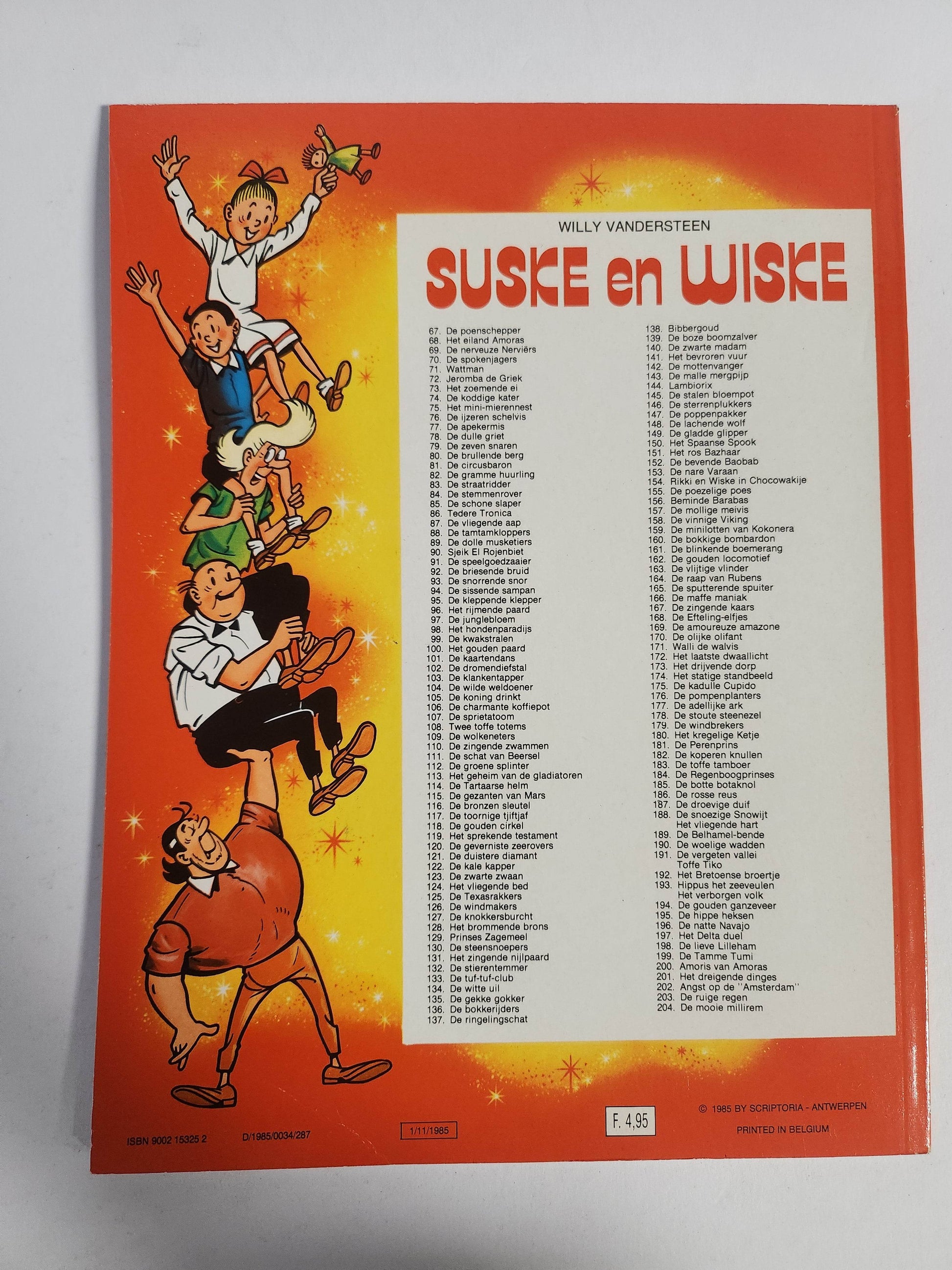 204: de Mooie Millirem Suske en Wiske - Feniks Gameshop