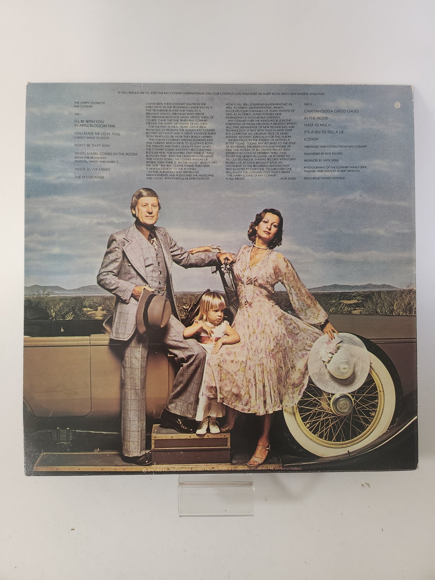 Happy Sound of Ray Conniff LP Vinyl