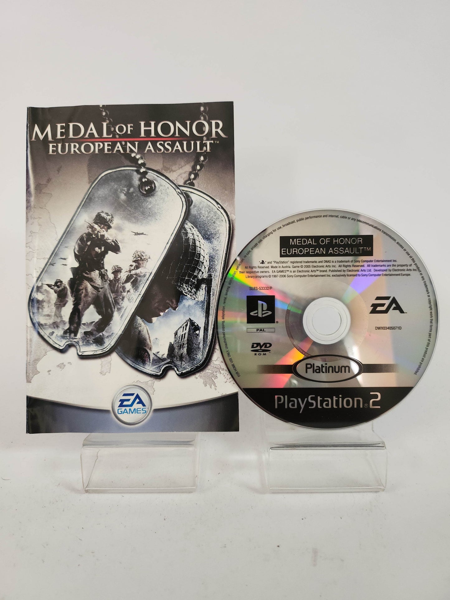 Medal of Honor European Assault Platinum PS2 - Feniks Gameshop