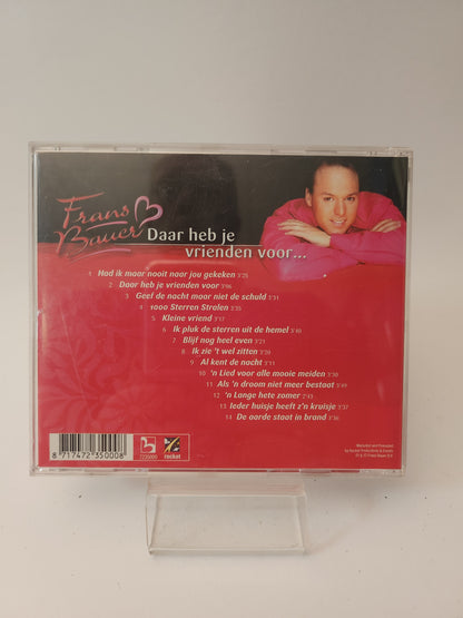 Frans Bauer: Daar heb je Vrienden voor CD