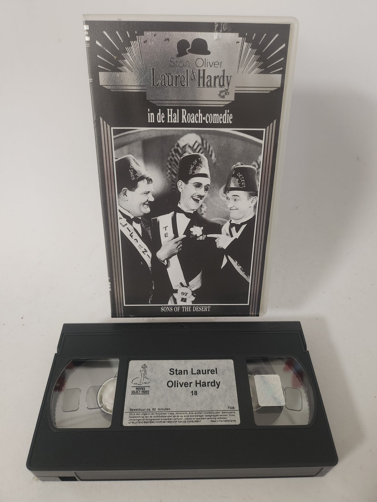 Laurel & Hardy Deel 18 Sons of the Desert VHS