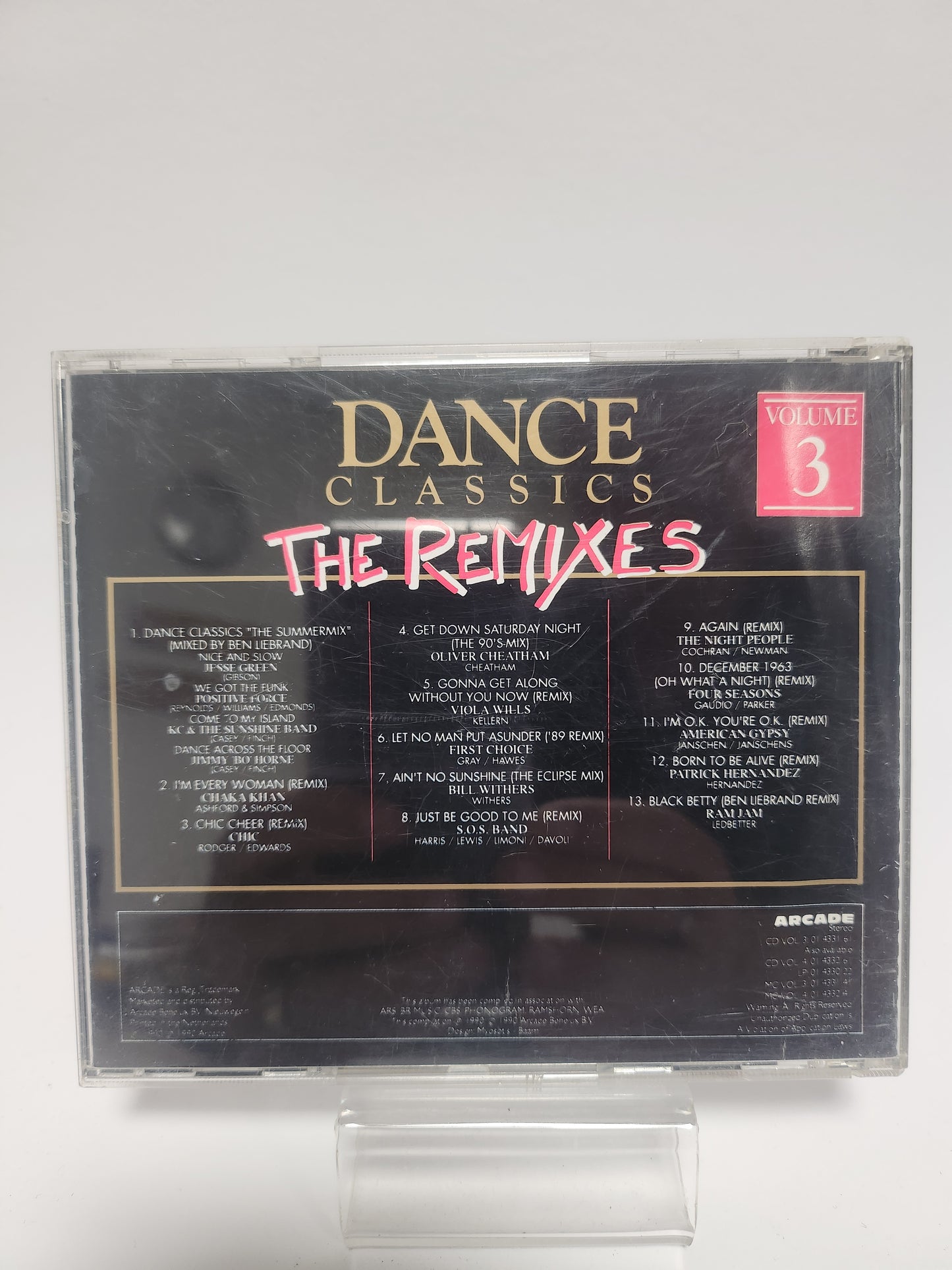 Dance Classics the Remixes Volume 3 CD