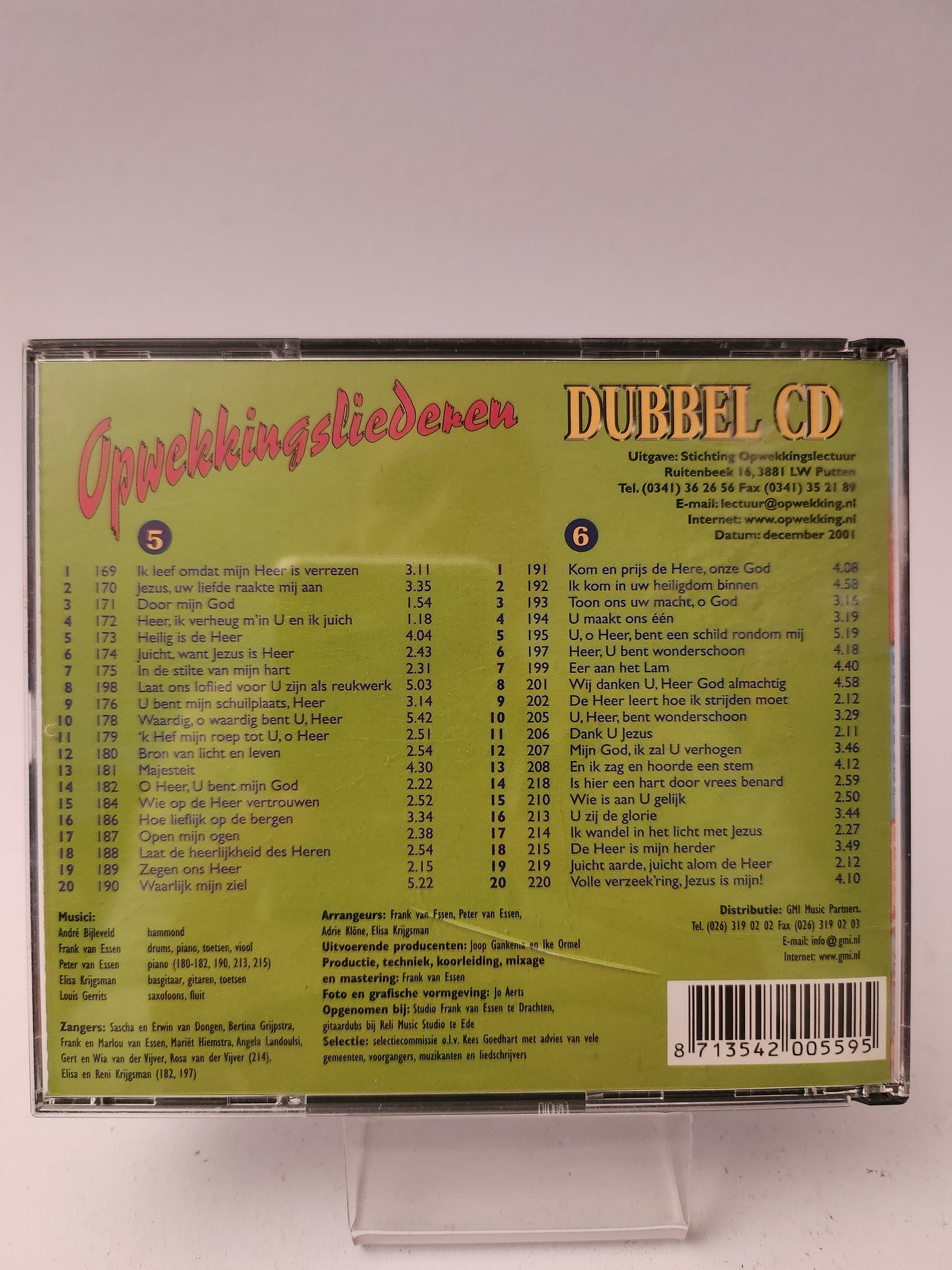 Opeekkingsliederen 5 & 6 CD