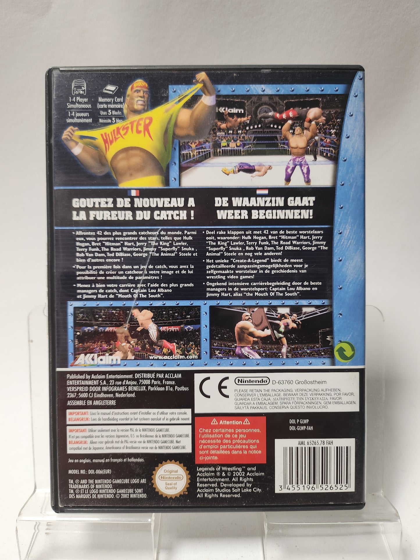 Legends of Wrestling Nintendo Gamecube