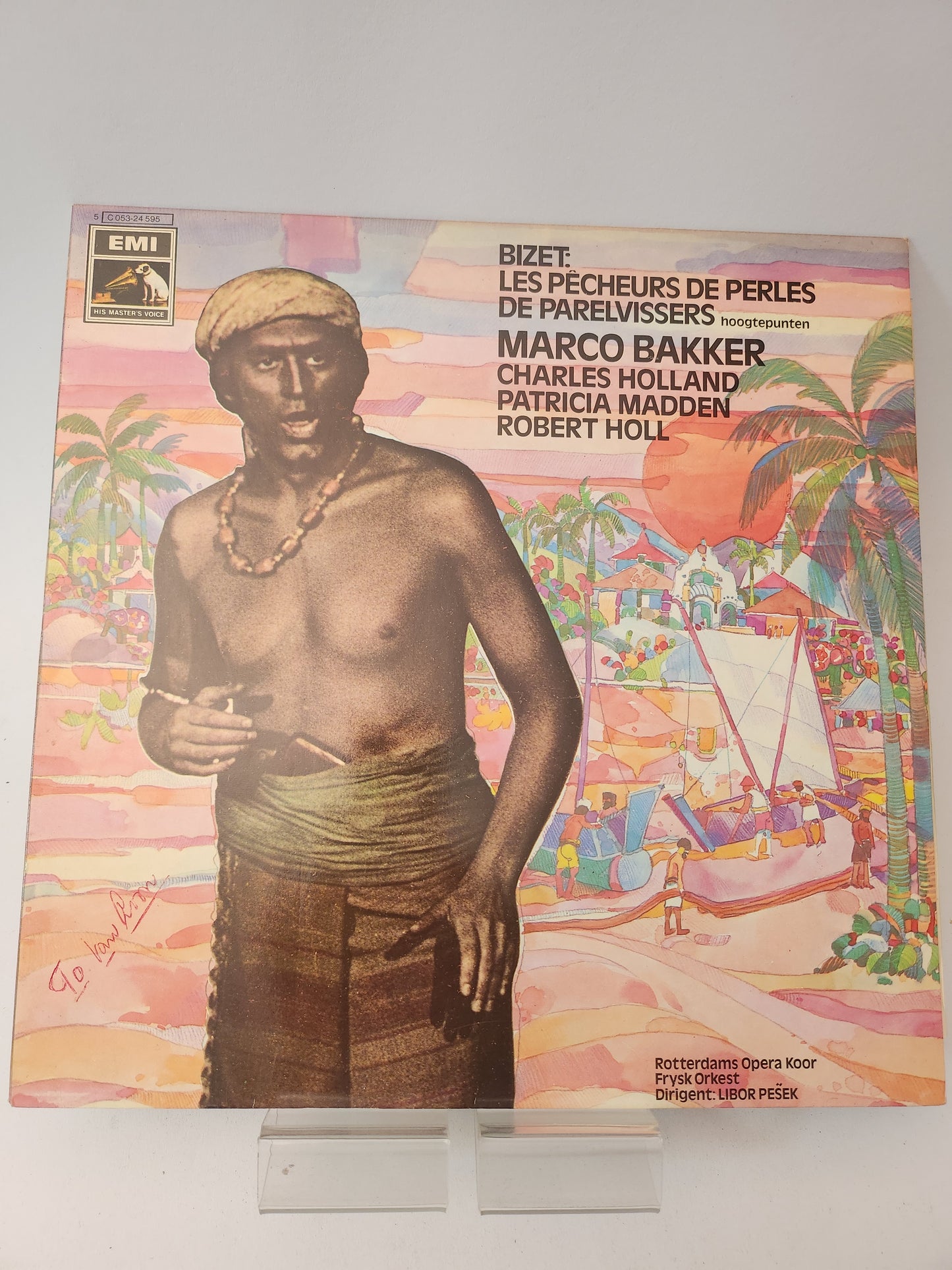 Les Pecheurs des Perles: de Parelvissers LP Vinyl