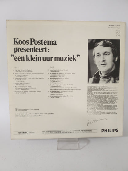 Koos Postema: Een Klein Uur Muziek LP Vinyl