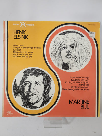 Henk Elsink & Martine Bijl LP Vinyl