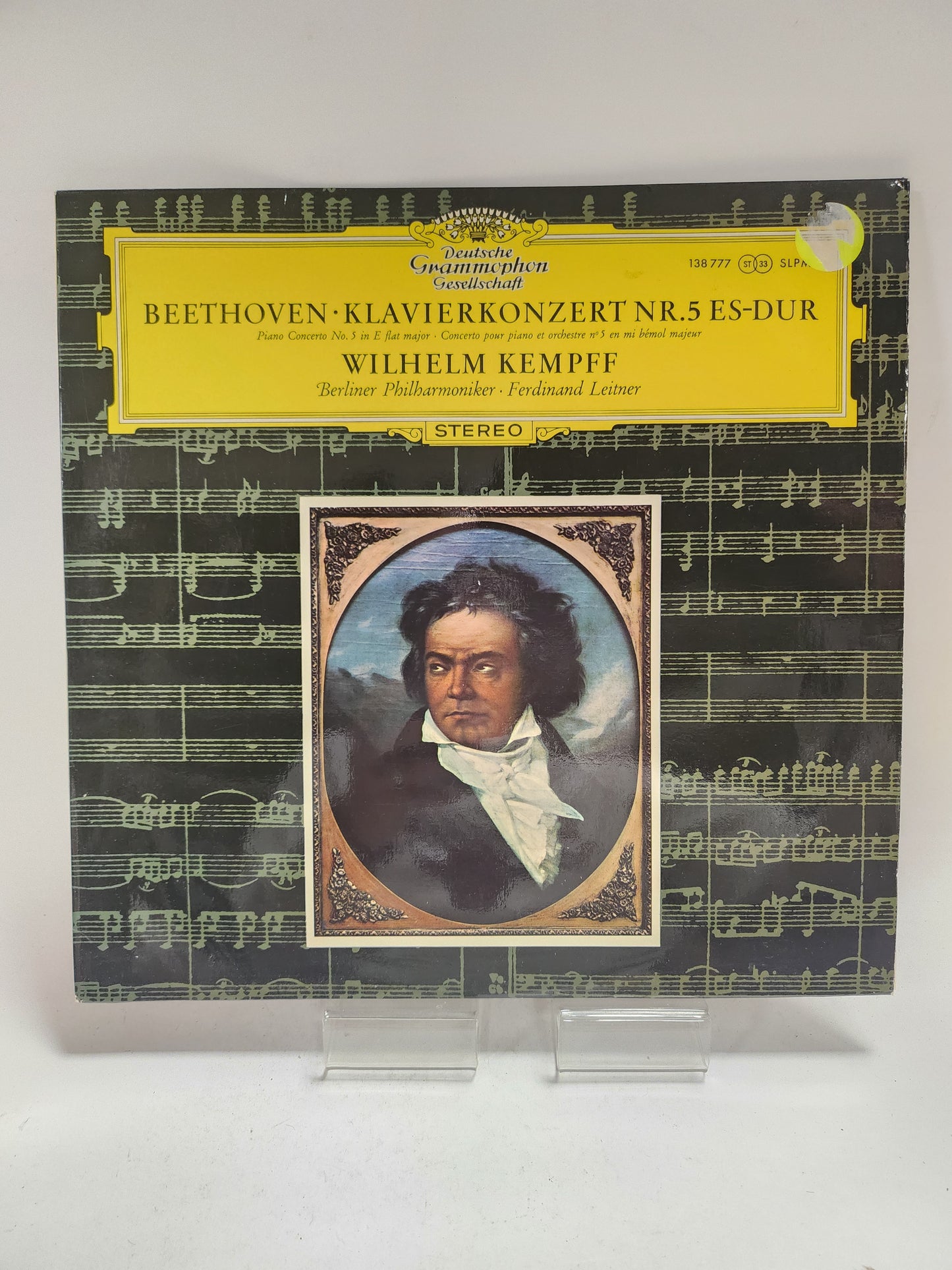 Deutsche Grammophon Gesellschaft: Beethoven Klavierkonzert Nr.5 Es-Dur LP Vinyl