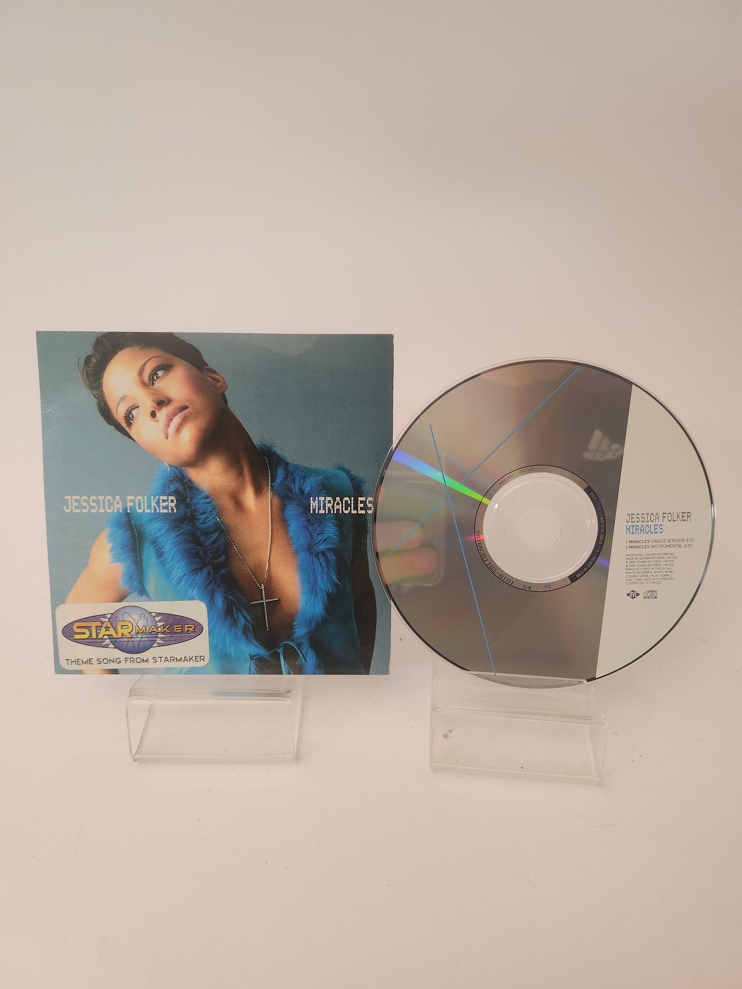 Jessica Folker: Miracles CD Single