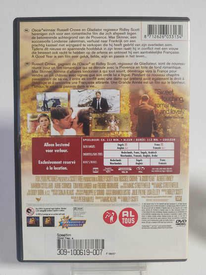 A Good Year DVD - Feniks Gameshop