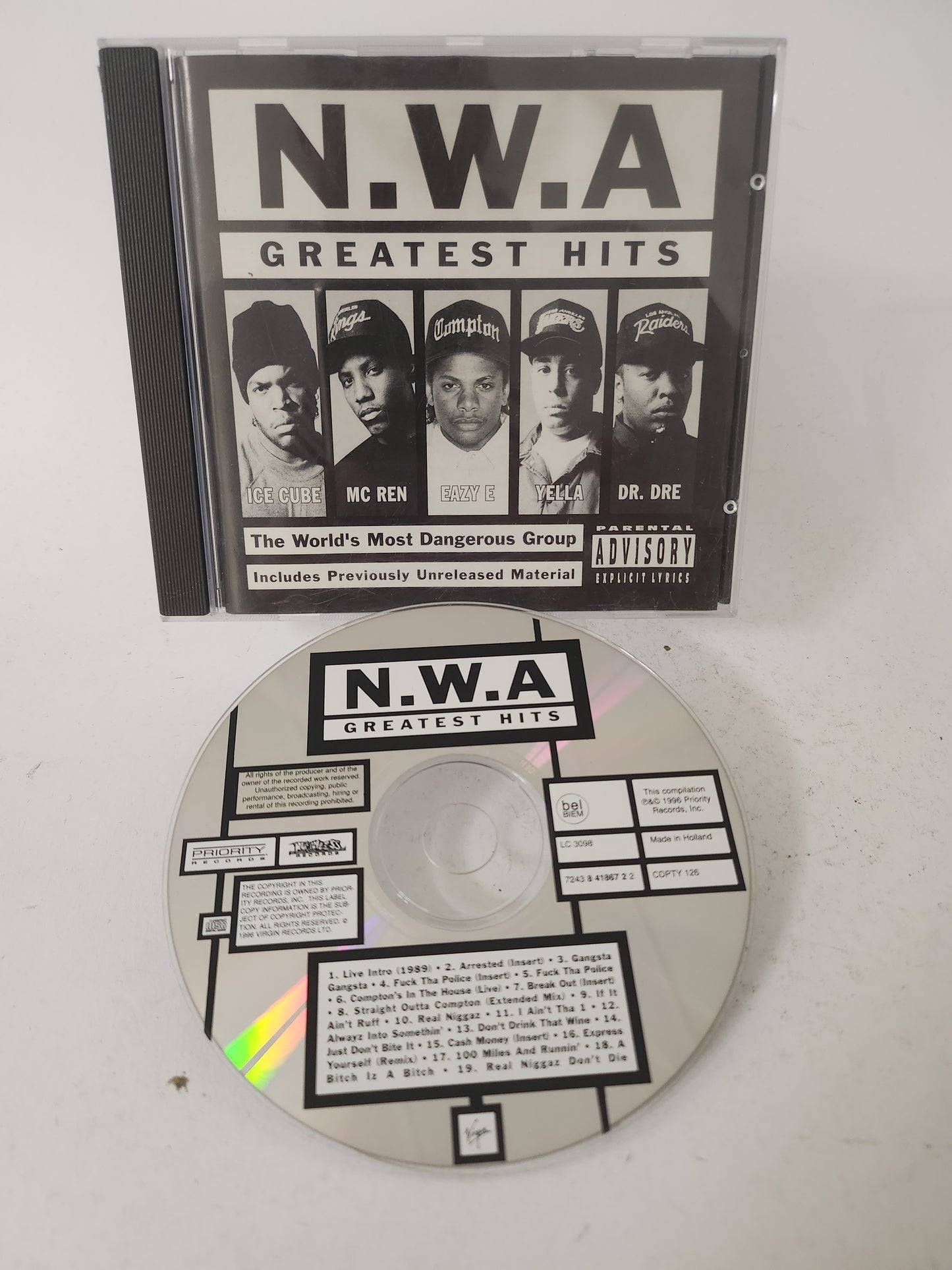NWA: Greatest Hits CD