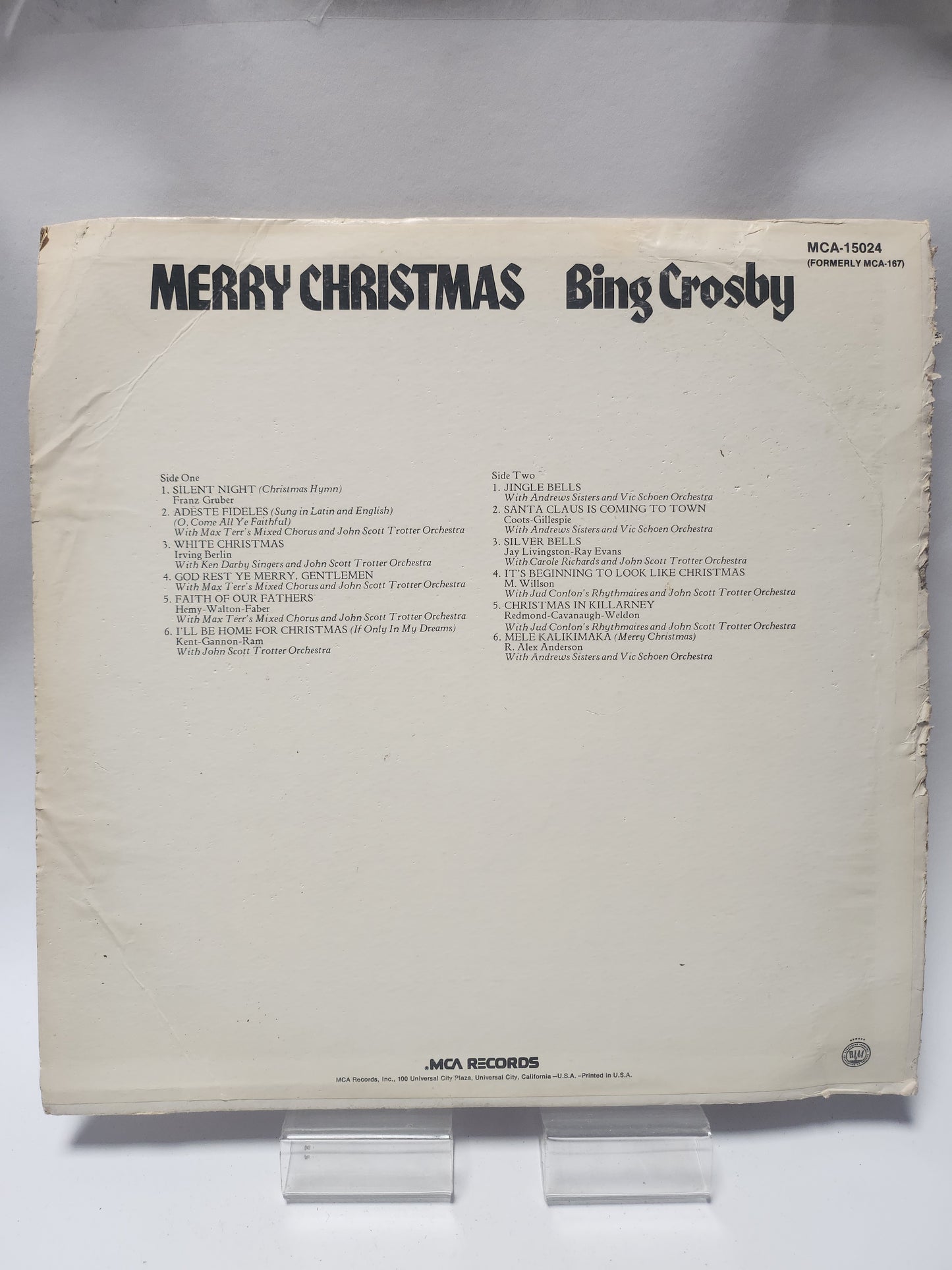 Bing Crosby: Merry Christmas LP Vinyl