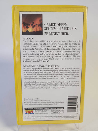 National Geographic: Vulkaan VHS - Feniks Gameshop