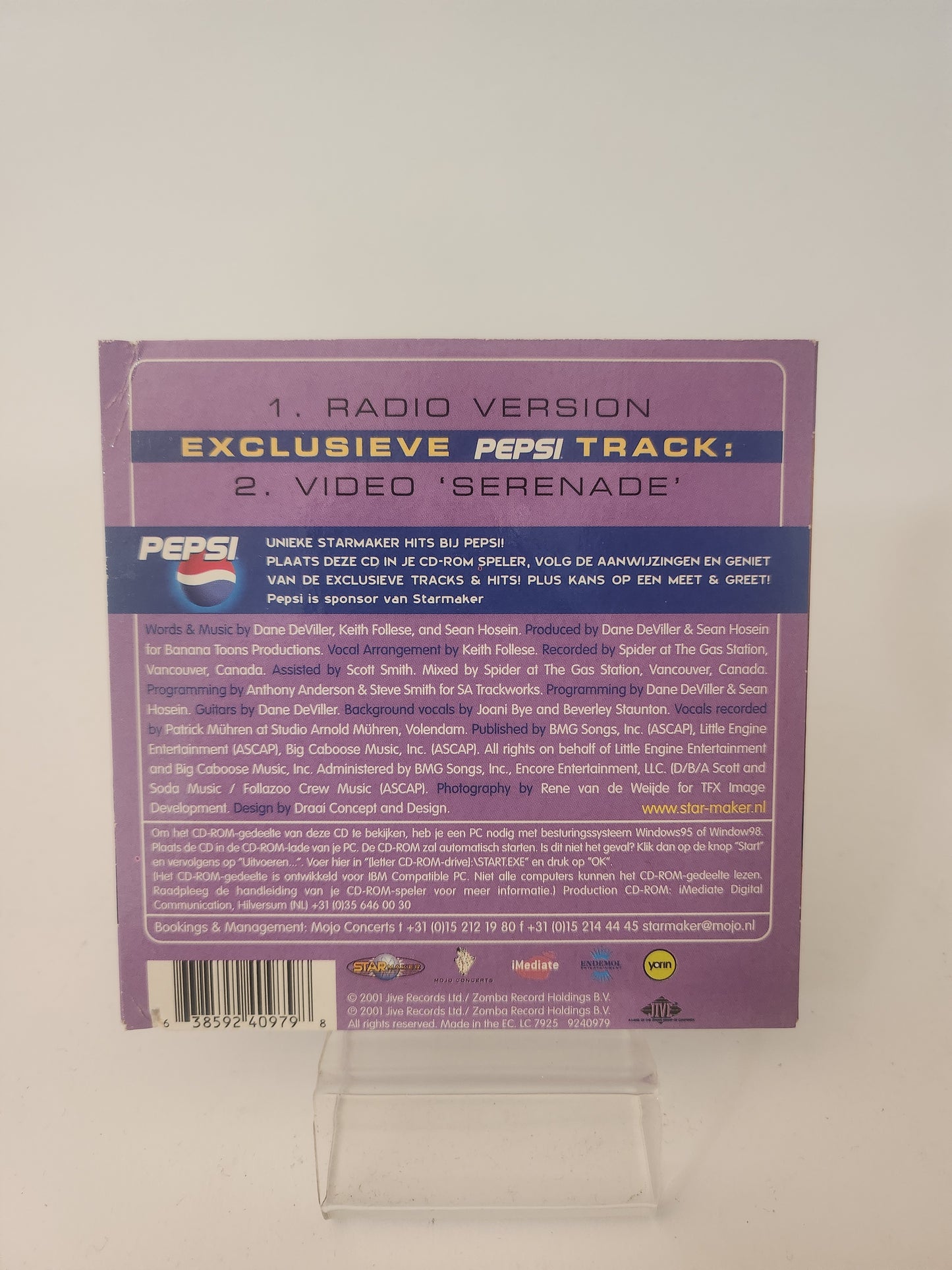 Sita & Bart: I was Made to Love You CD Single