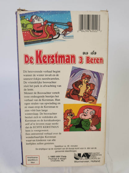 Kerstman en de 3 Beren VHS Kids - Feniks Gameshop