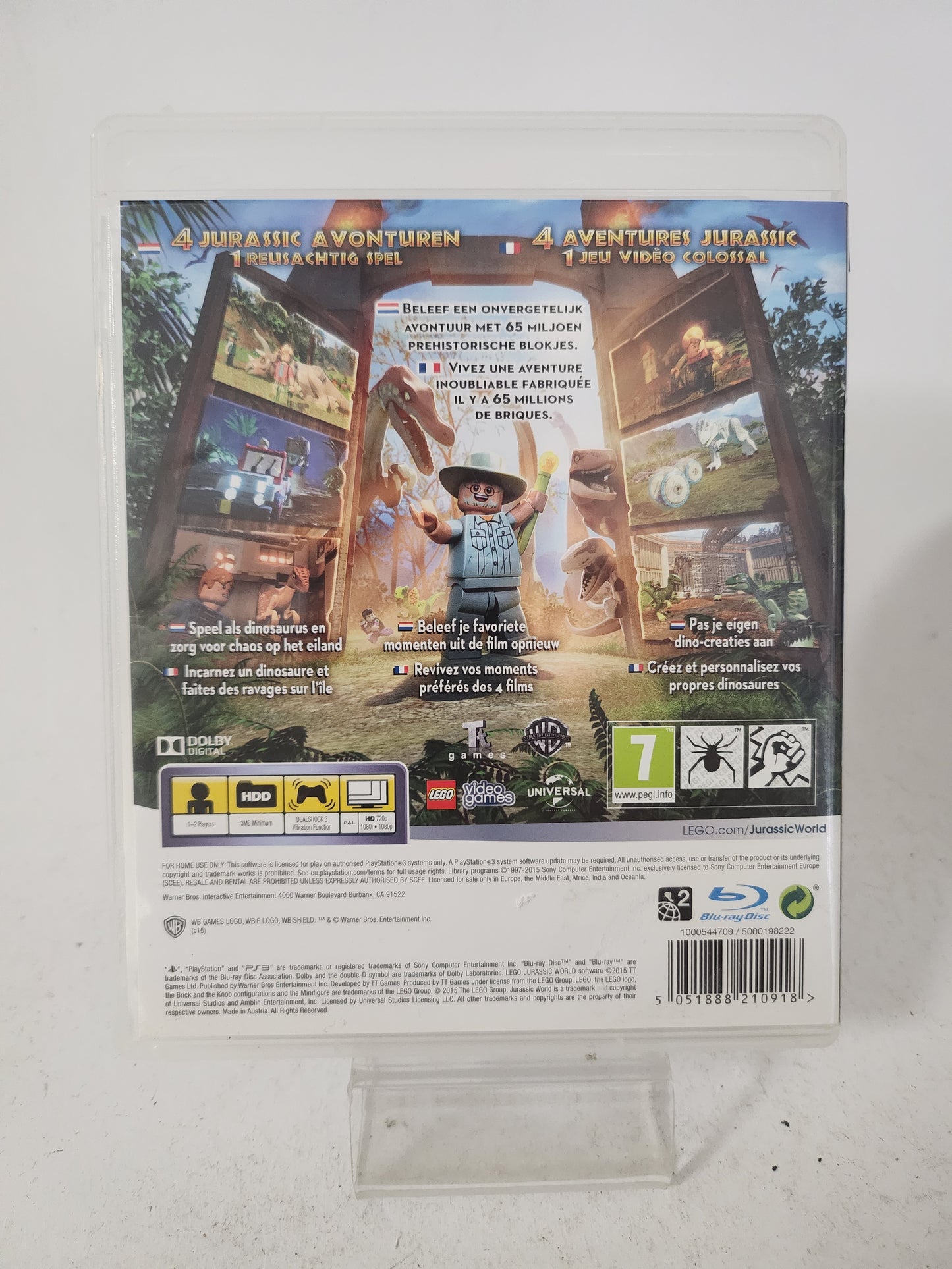Lego Jurassic World (No Book) PlayStation 3