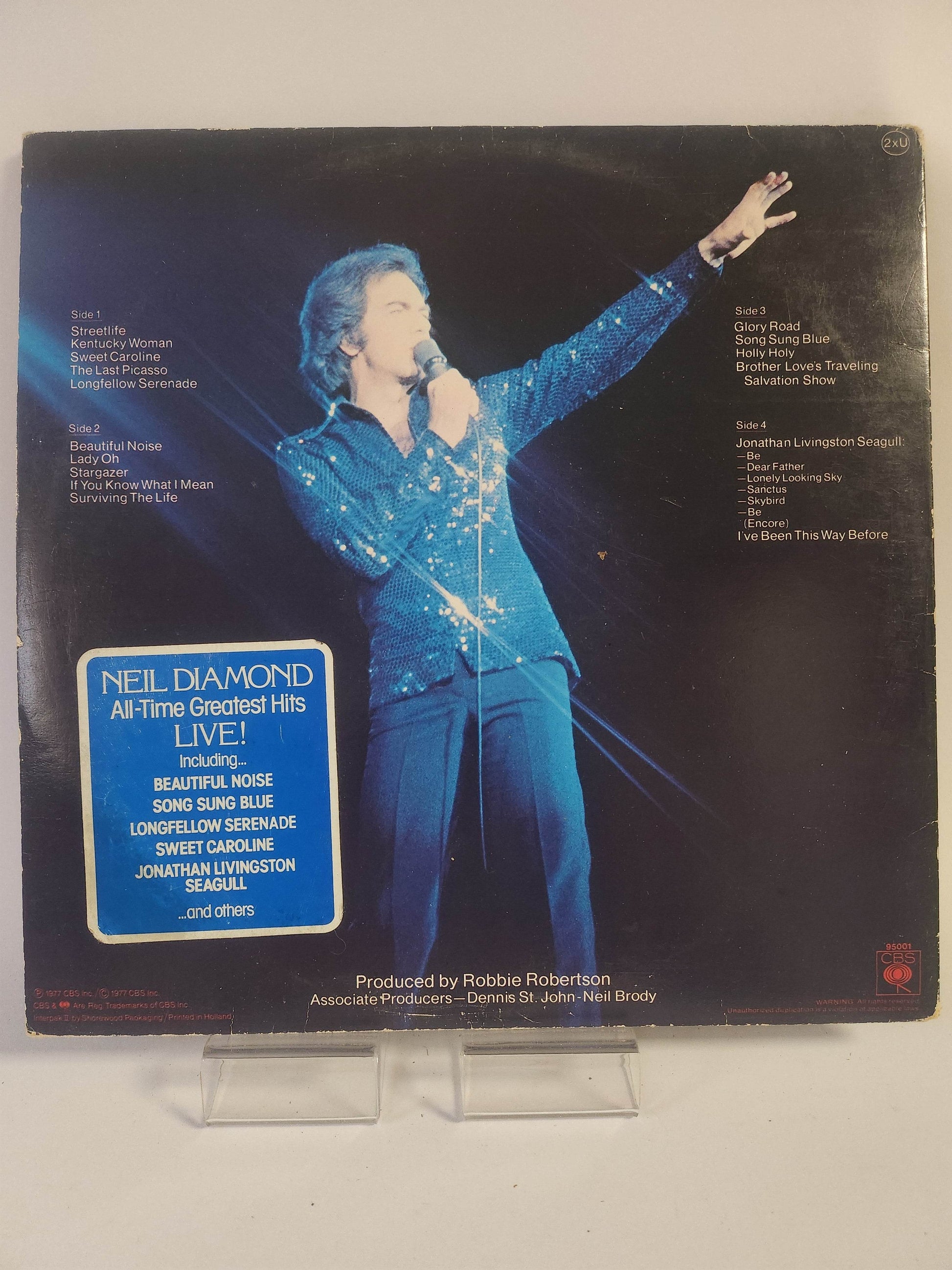 Neil Daimond: Love at the Greek LP Vinyl - Feniks Gameshop