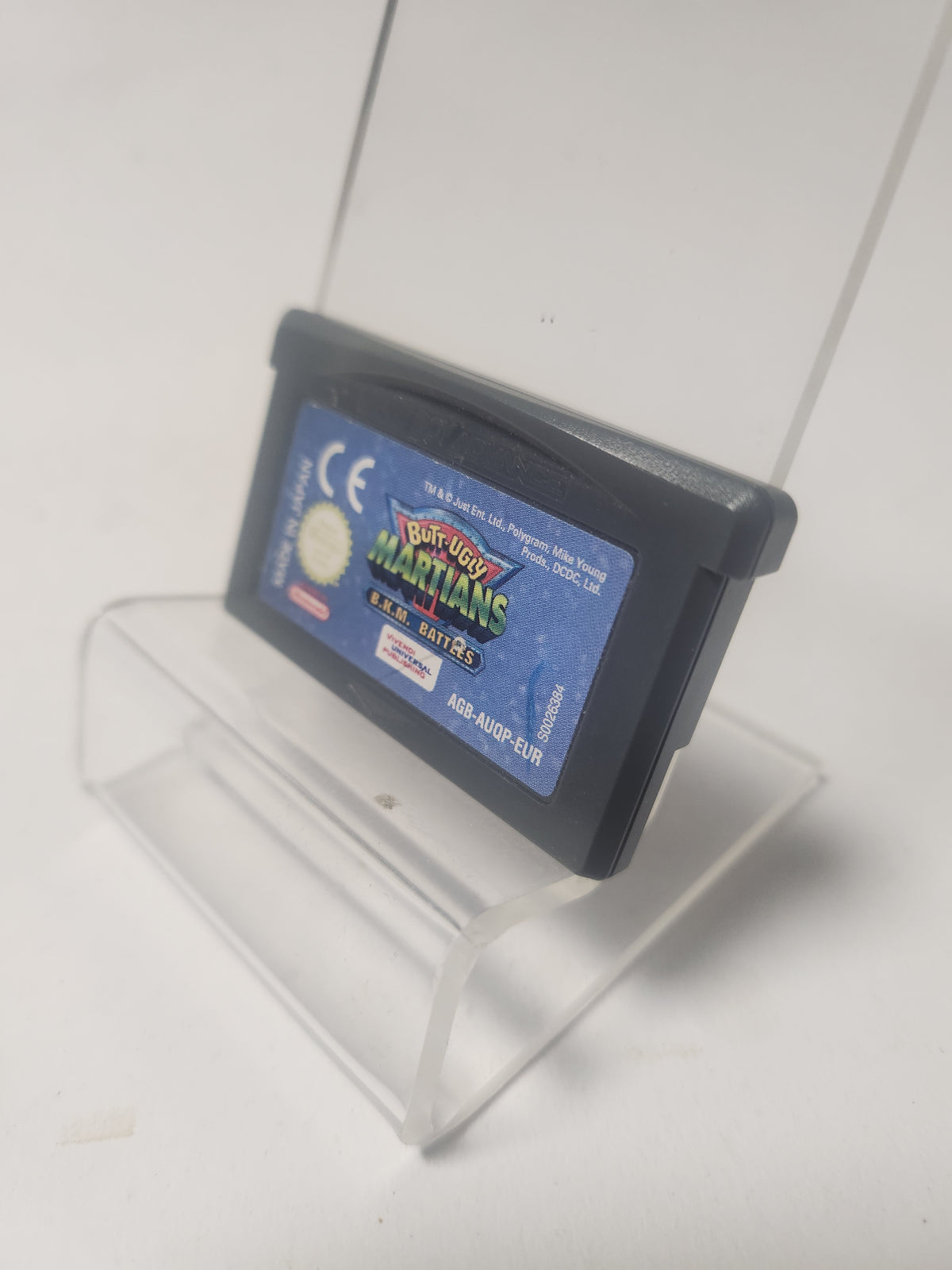 Butt-Ugly Martains BKM kämpft gegen Game Boy Advance