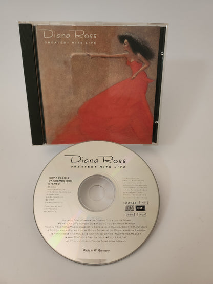 Diana Ross: Greatest Hits Live CD