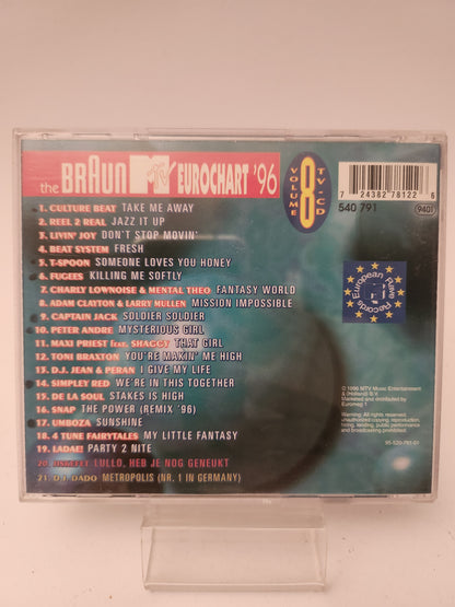 Braun MTV Eurochart '96 Volume 8 CD