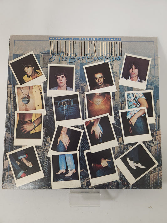 Meanwhile... Back in the States: Willie Alexander & the Boom Boom Band LP Vinyl