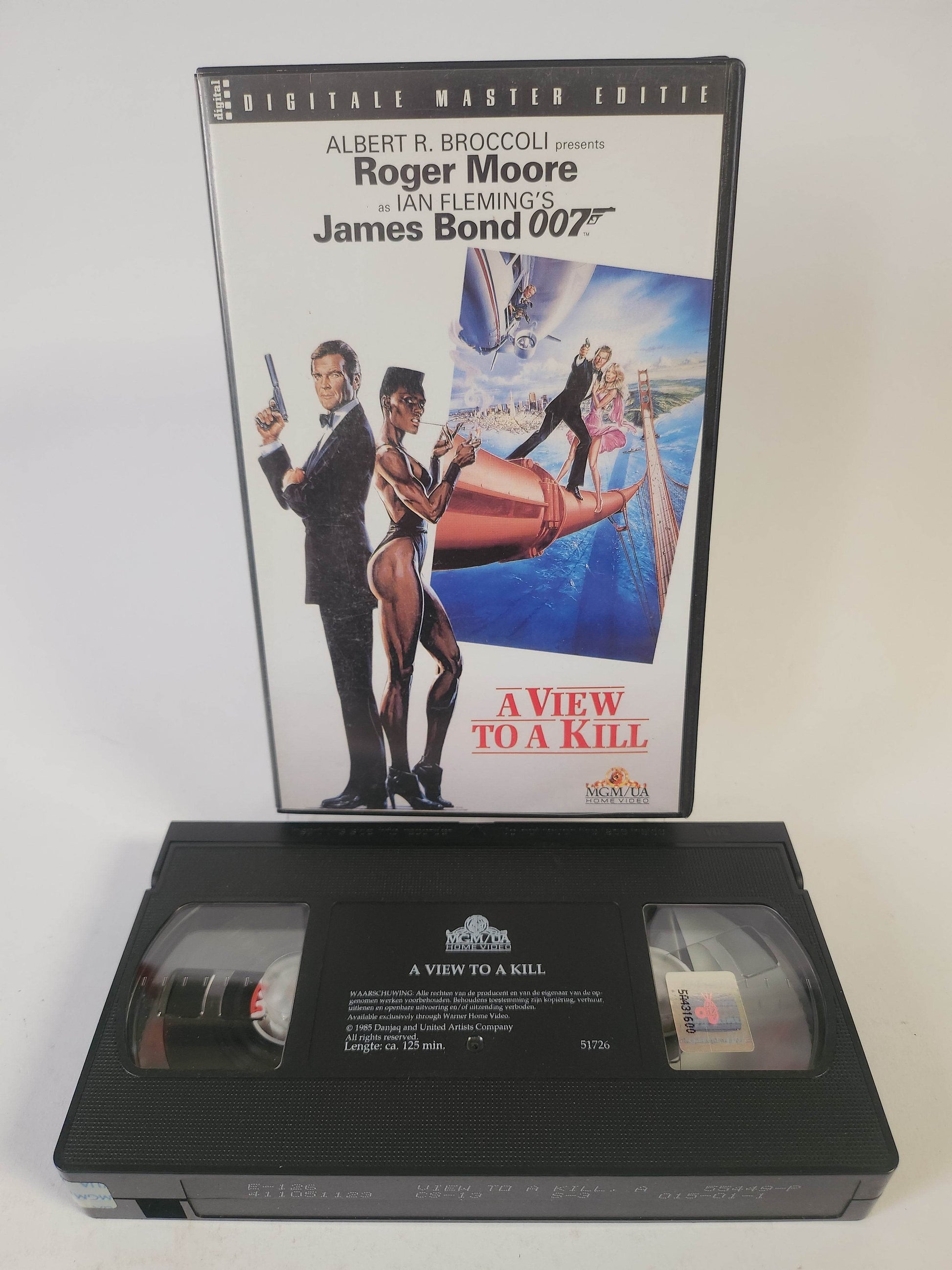 007 James Bond: A View to Kill VHS - Feniks Gameshop