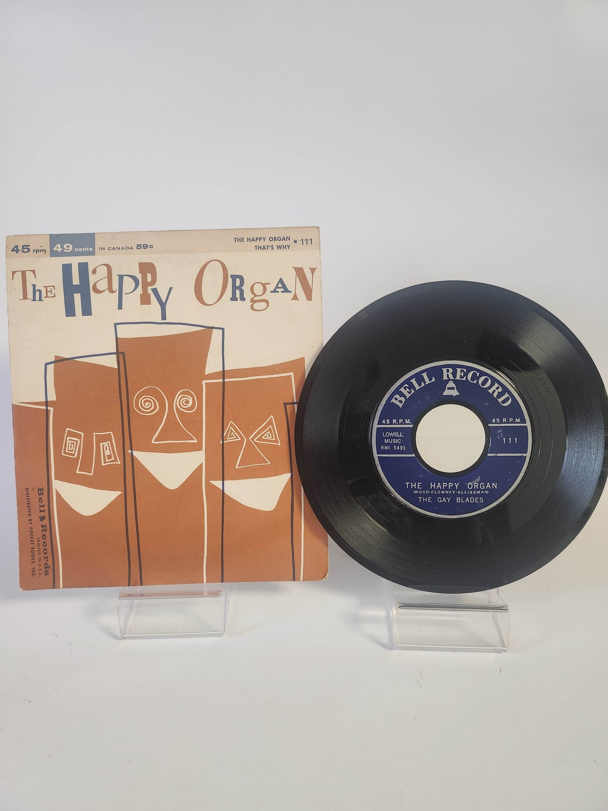 Bell Records No 111 Single Vinyl - Feniks Gameshop